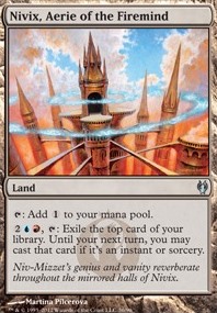 Nivix, Aerie of the Firemind feature for Megacycle Singleton: Izzet