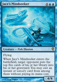 Jace's Mindseeker feature for Brago, King Eternal