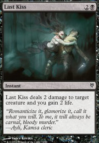 Featured card: Last Kiss