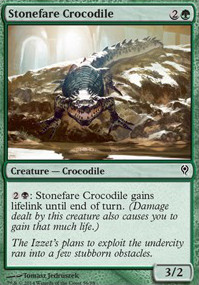 Featured card: Stonefare Crocodile