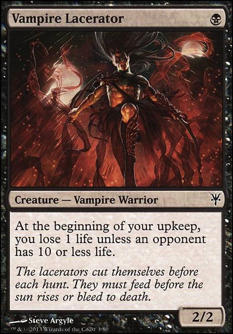 Featured card: Vampire Lacerator