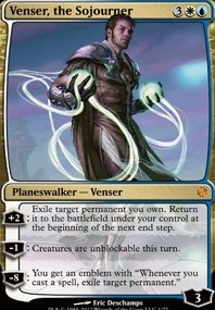 Venser, the Sojourner feature for Azorious Blink