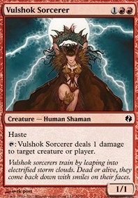 Featured card: Vulshok Sorcerer