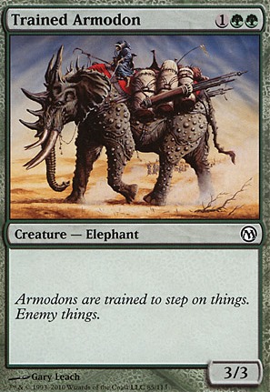 Trained Armodon Trained Armodon