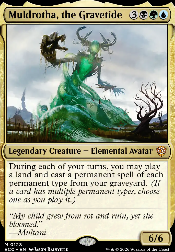 Featured card: Muldrotha, the Gravetide