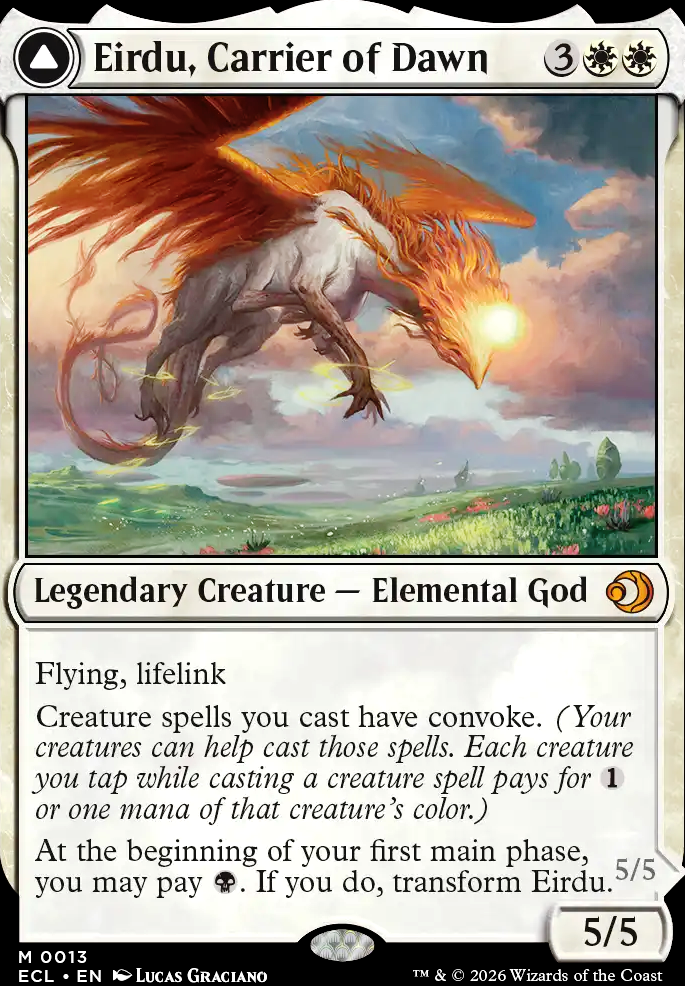 Commander: Eirdu, Carrier of Dawn