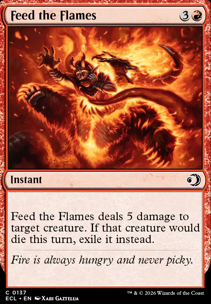 Featured card: Feed the Flames