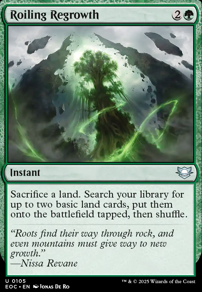 Roiling Regrowth feature for Gruul atackifacts