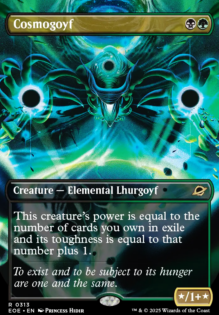 Cosmogoyf feature for Cosmic Charybdis