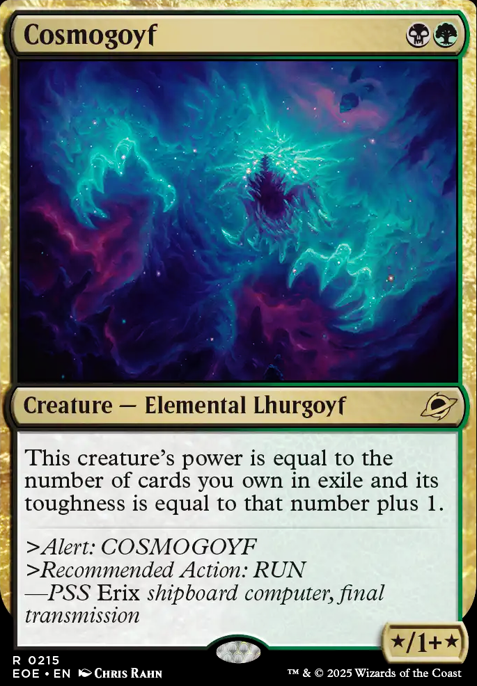 Cosmogoyf feature for Trial Cosmogoyf