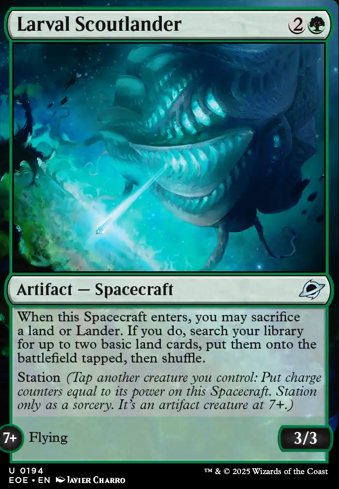 Larval Scoutlander feature for Space Force