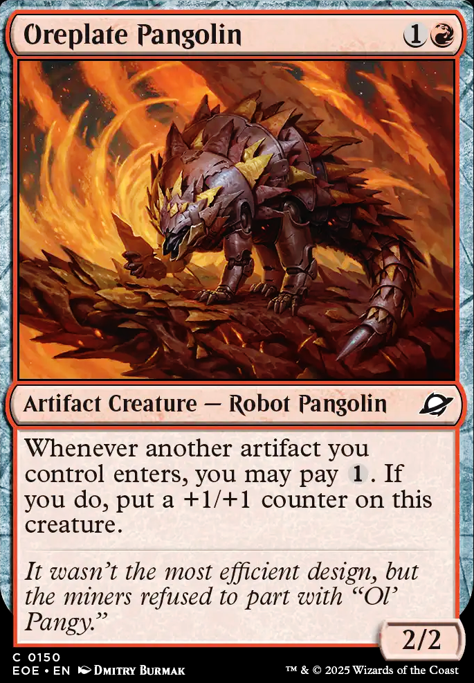 Oreplate Pangolin