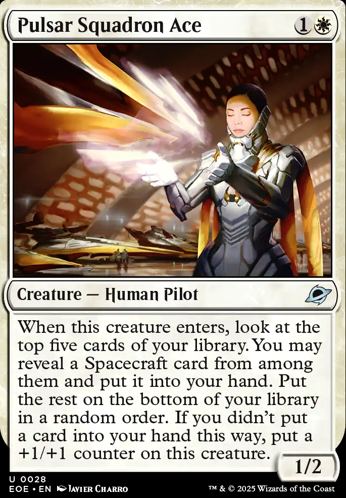 Pulsar Squadron Ace feature for Dawnsire Starfleet(Standard)