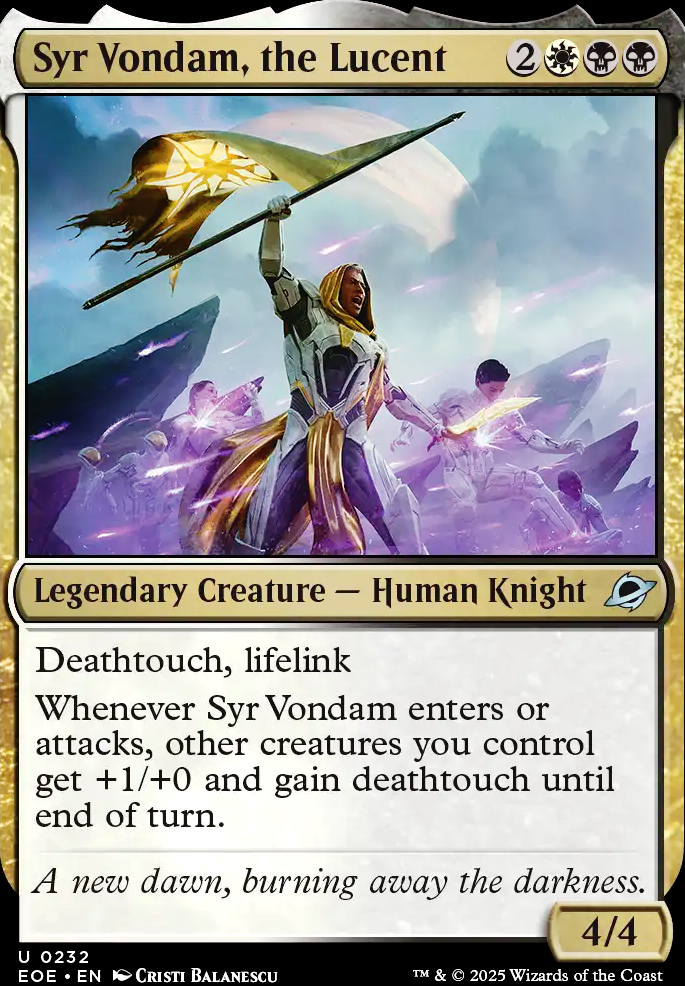 Syr Vondam, the Lucent Syr Vondam, the Lucent