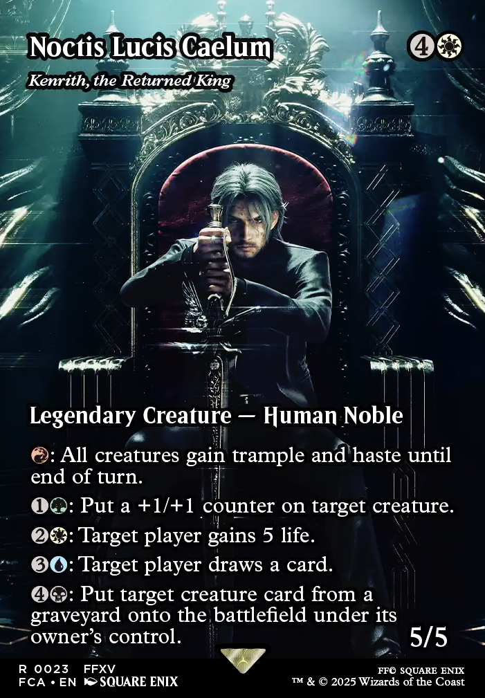 Kenrith, the Returned King feature for Oops All Mechanics
