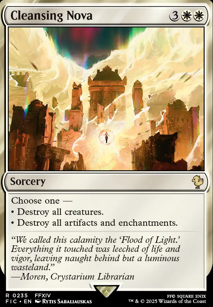 Cleansing Nova Cleansing Nova