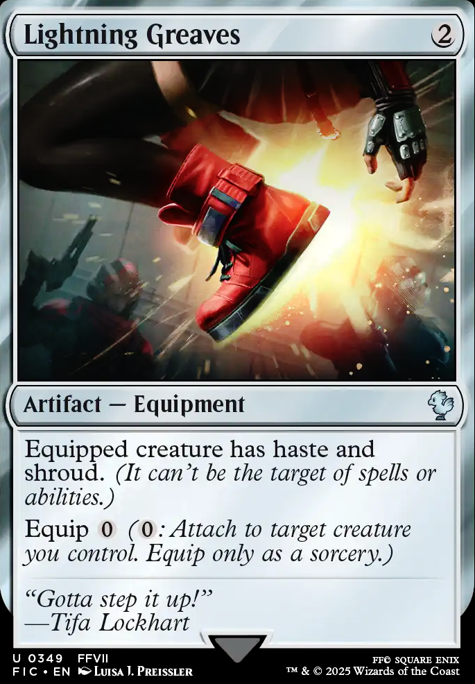 Lightning Greaves feature for transmute zur (please comment)