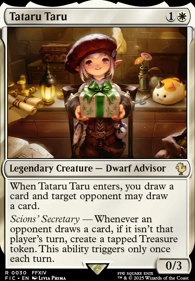 Tataru Taru feature for Tatatu's Stax of Paperwork