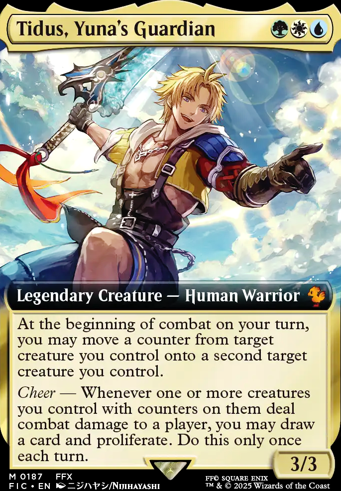Tidus, Yuna's Guardian feature for FF10 Counter Blitz
