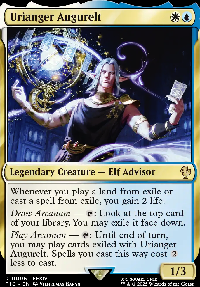 Urianger Augurelt feature for Urianger, Time Mage