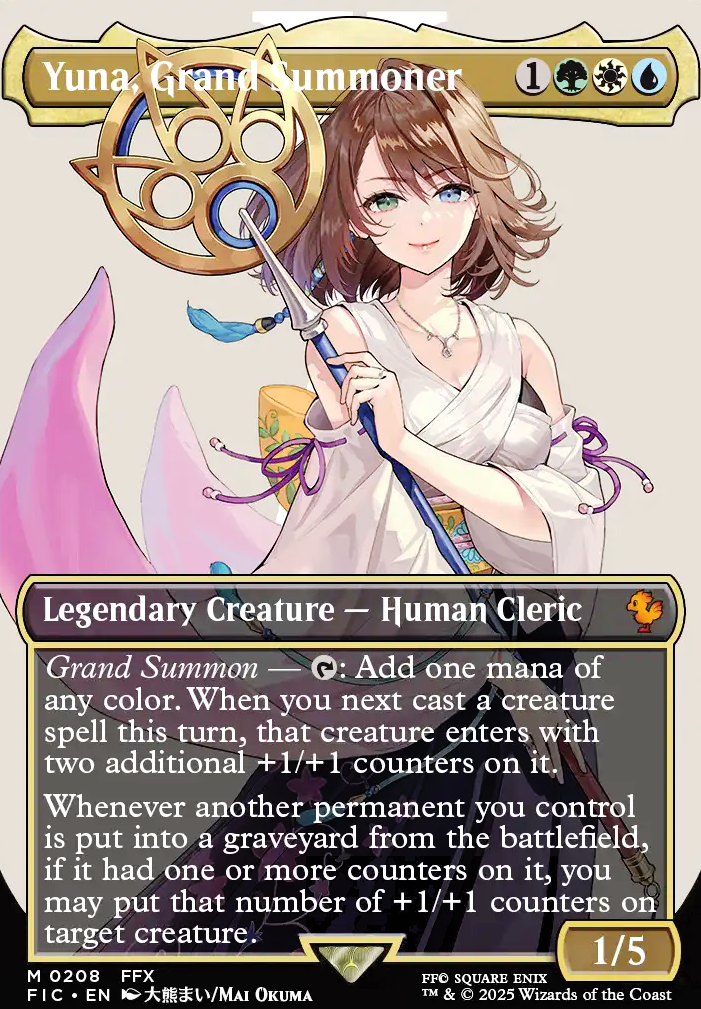 Yuna, Grand Summoner feature for FF10 Counter Blitz