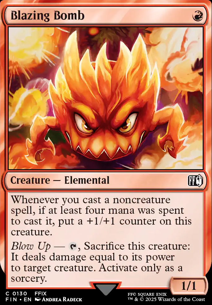 Blazing Bomb Blazing Bomb