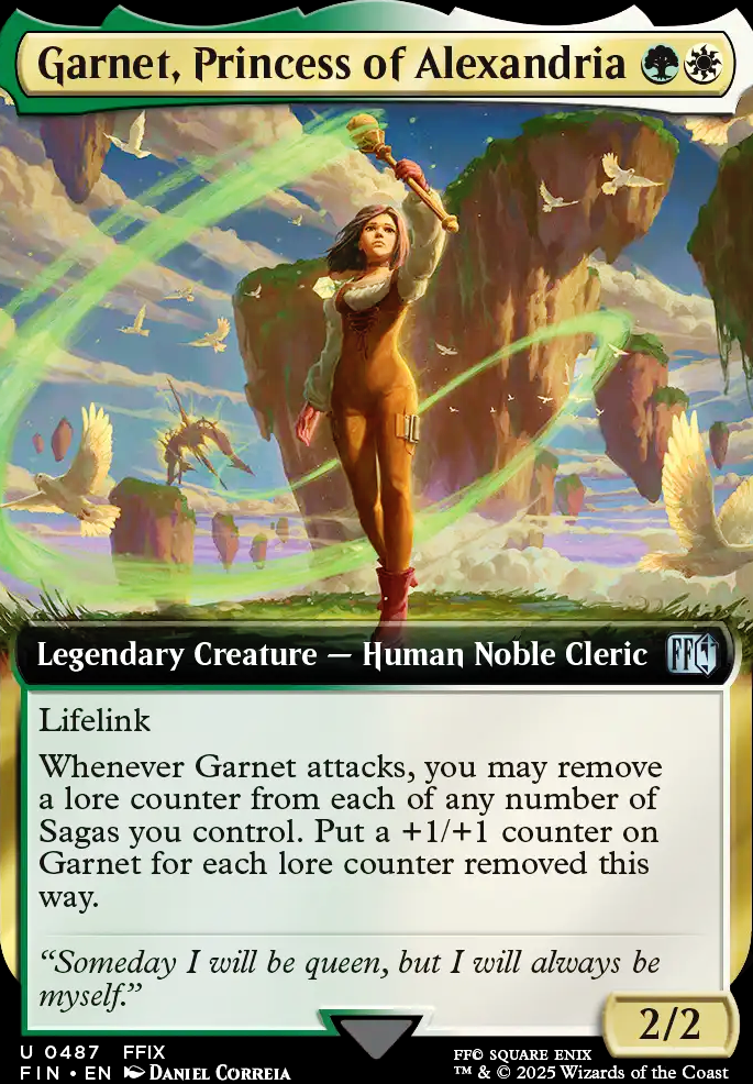 Garnet, Princess of Alexandria feature for STAY AWAY FROM THE SUMMONER!1! (Garnet)