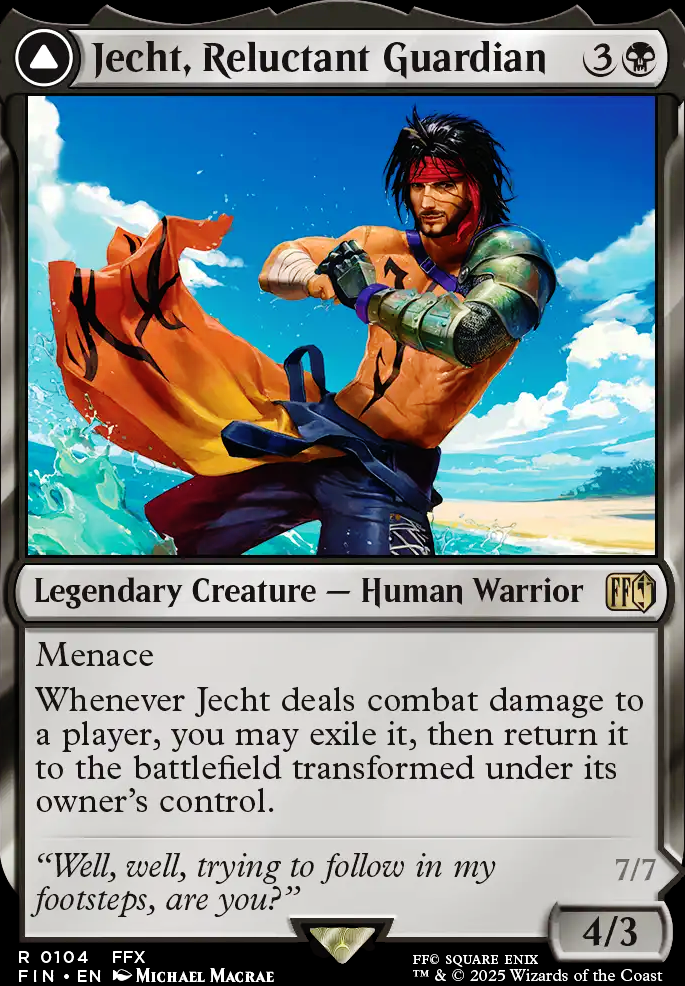 Jecht, Reluctant Guardian Jecht, Reluctant Guardian