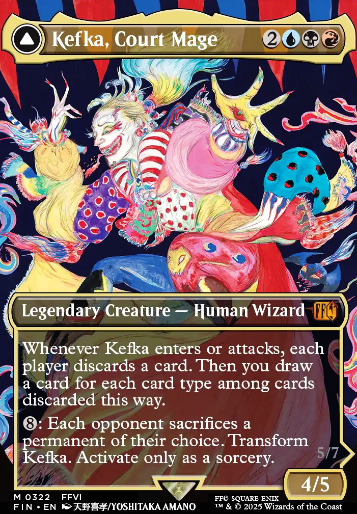 Kefka, Court Mage feature for Kefka, God of the Wheel