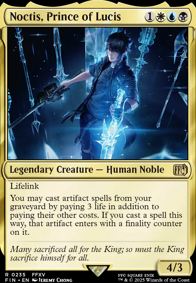 Noctis, Prince of Lucis feature for "Noct, A Second Robot has Hit The Citadel"