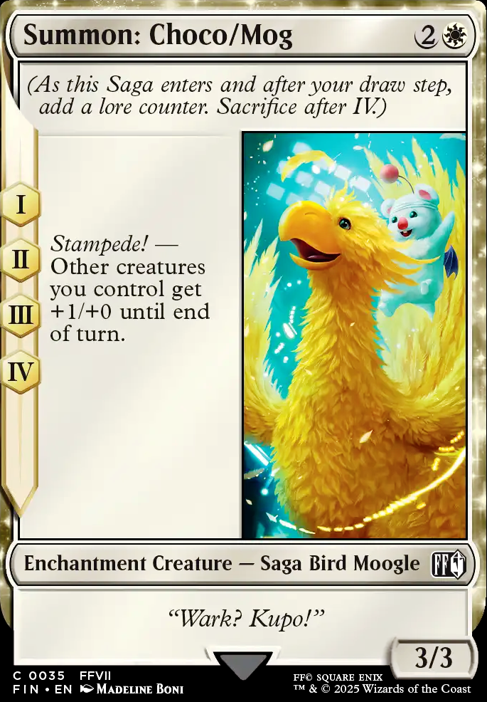 Summon: Choco/Mog Summon: Choco/Mog