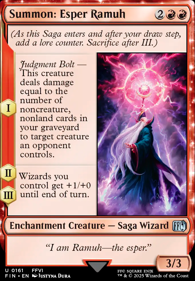 Summon: Esper Ramuh Summon: Esper Ramuh
