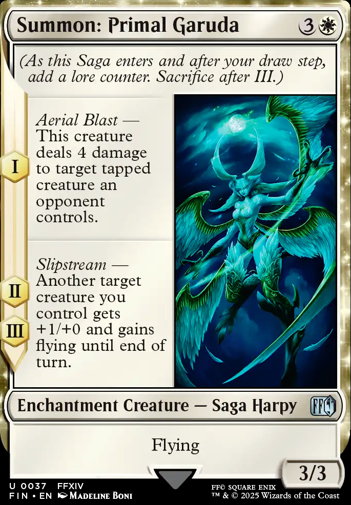 Summon: Primal Garuda Summon: Primal Garuda