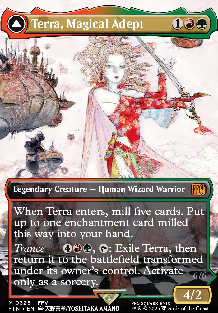 Terra, Magical Adept feature for Terra the Infinite Esper