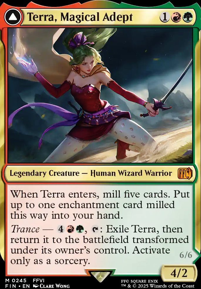Terra, Magical Adept feature for Terra the Infinite Esper