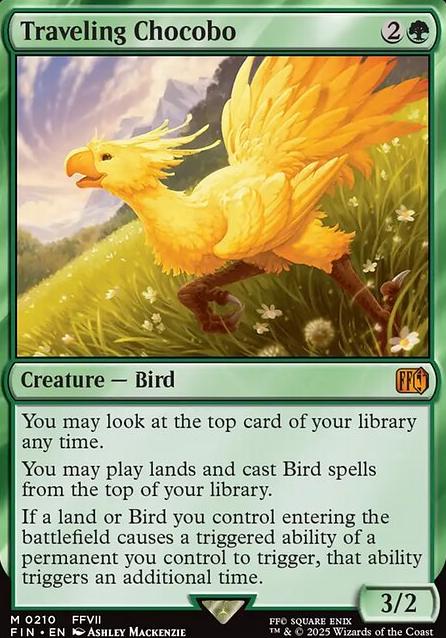 Traveling Chocobo Traveling Chocobo