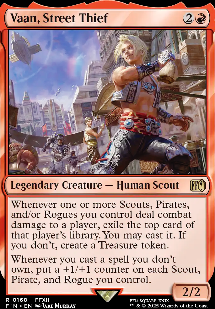 Vaan, Street Thief feature for 44 Ragavans in a Box | Vaan EDH