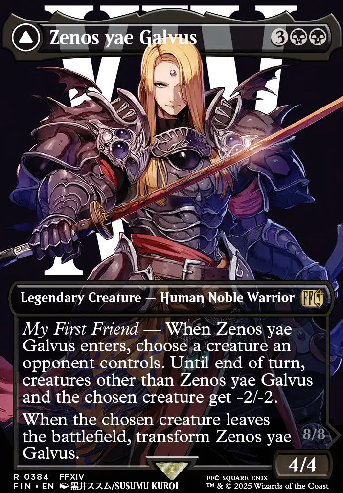 Zenos yae Galvus feature for Gravemind Within