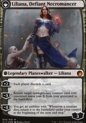 Liliana, Defiant Necromancer Liliana, Defiant Necromancer