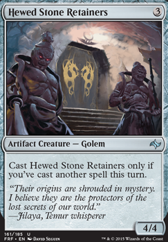 Featured card: Hewed Stone Retainers