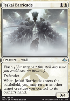 Jeskai Barricade feature for WBG