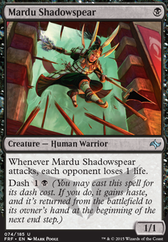 Featured card: Mardu Shadowspear