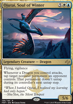 Ojutai, Soul of Winter feature for Frosted Dragons