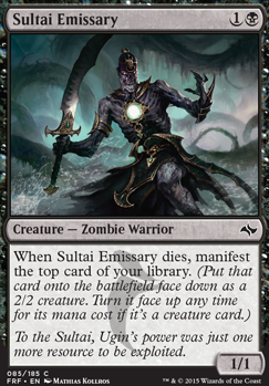 Featured card: Sultai Emissary
