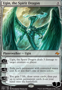 Ugin, the Spirit Dragon feature for Dragon Legion of Earth