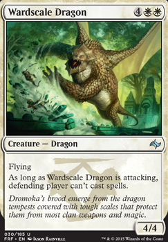 Wardscale Dragon feature for Budget Dromoka