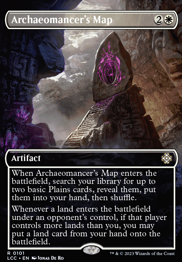 Featured card: Archaeomancer's Map