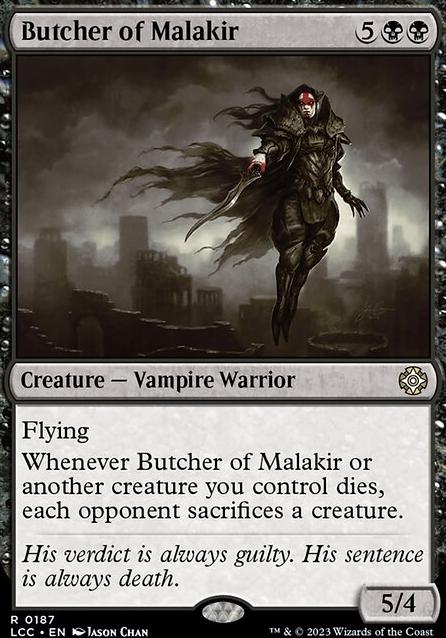 Butcher of Malakir feature for Oxidizing