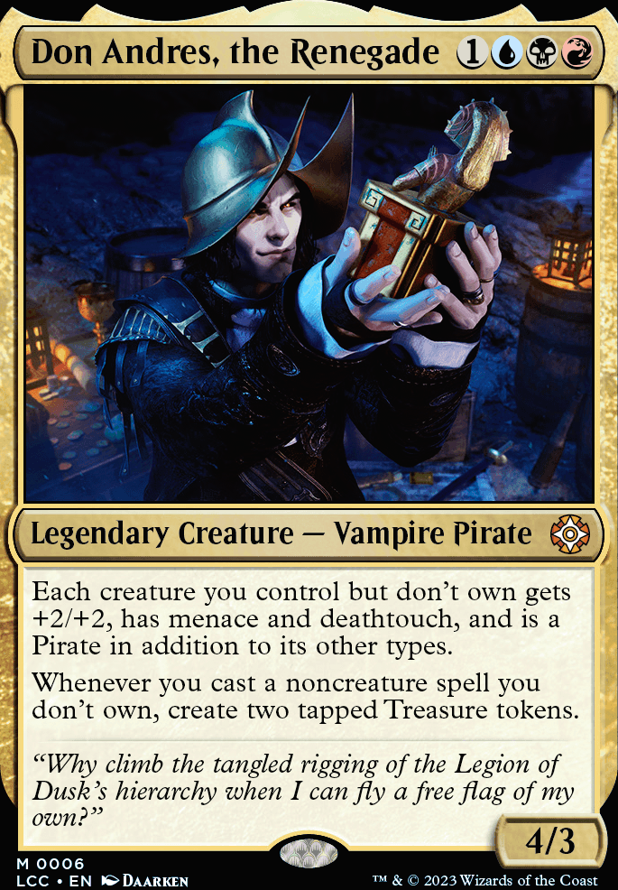 Don Andres, the Renegade feature for Pirate-wizard Control