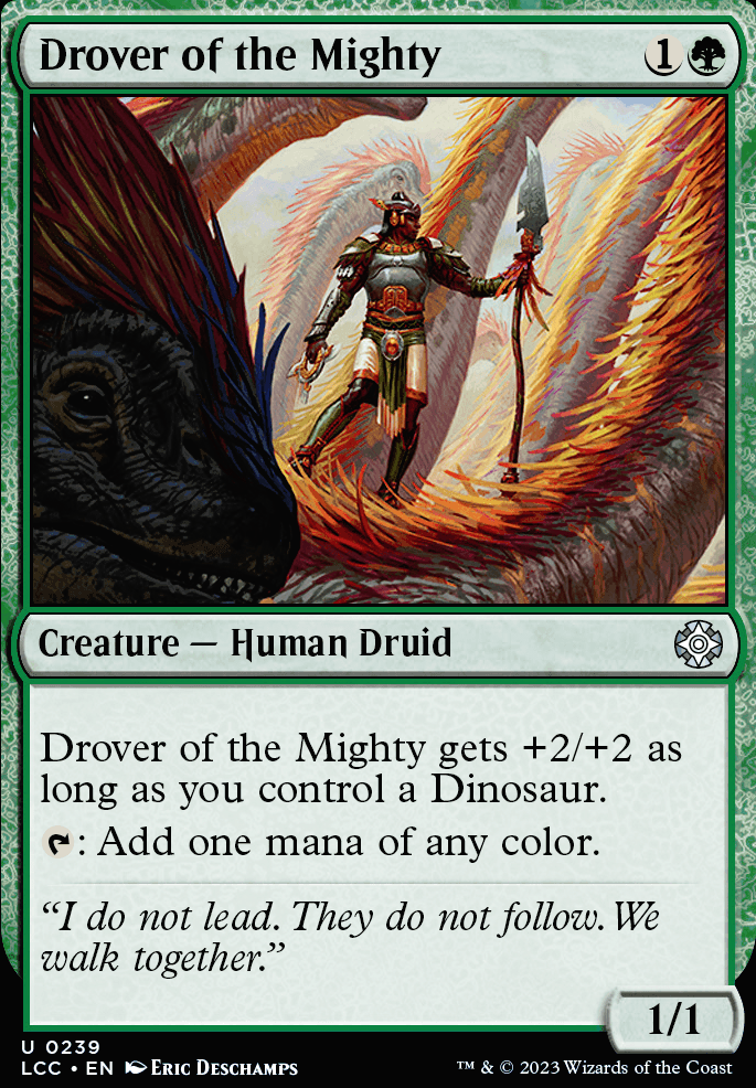 Featured card: Drover of the Mighty